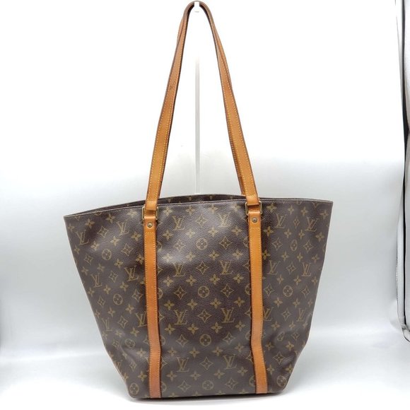 100% Authentic Louis Vuitton Sac Shopping Brown Monogram Tote Bag - Picture 4 of 15